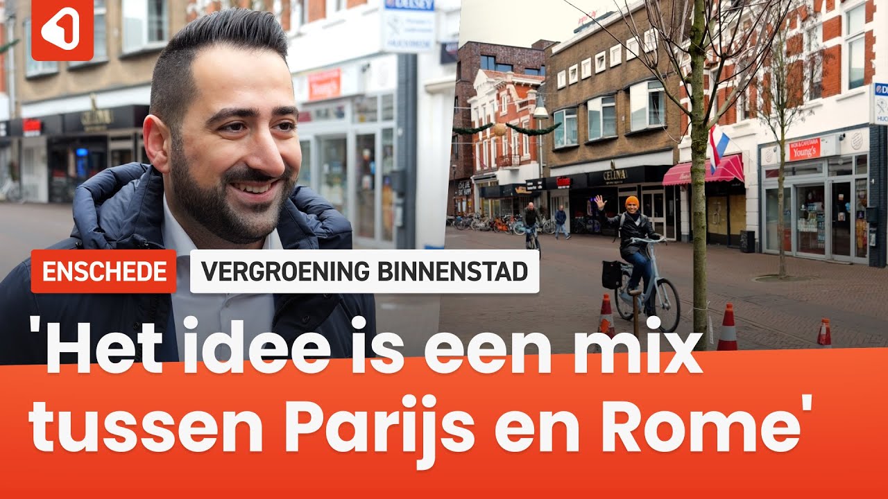 Eerste boom langs belangrijke toegangsstraat Enschede is begin van iets groters