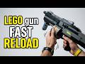FAST RELOAD working LEGO toy model HALO shotgun Bulldog CQS48