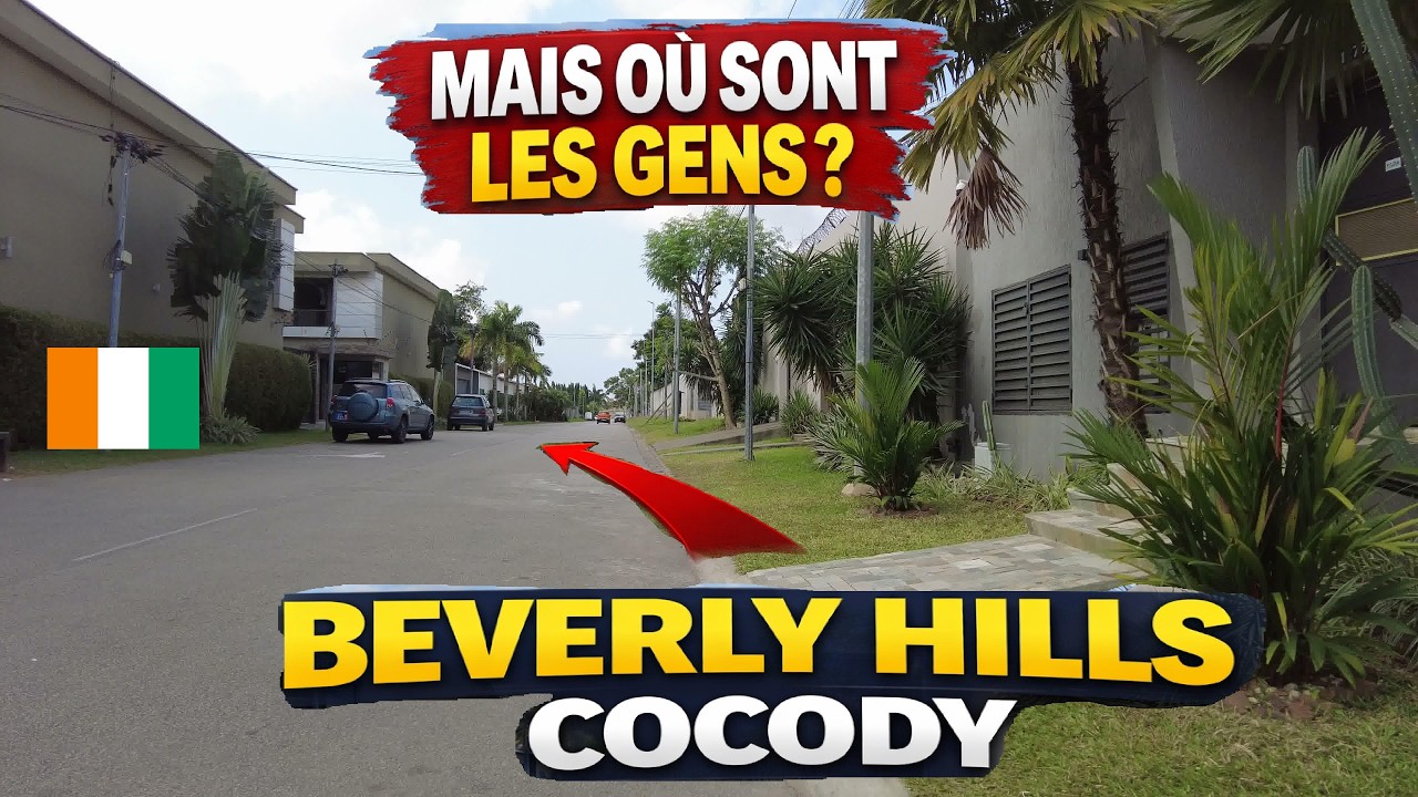 Beverly Hills Cocody Abidjan Côte d’Ivoire 🇨🇮 | Luxe impressionnant… mais pourquoi si vide ?