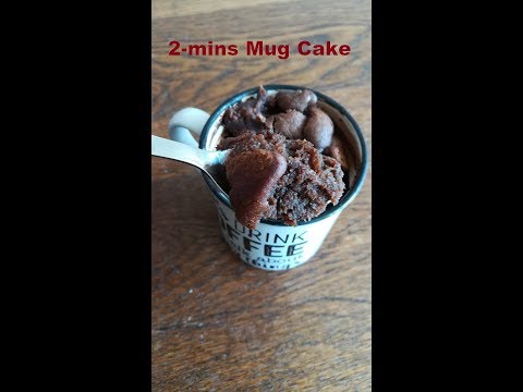 Chocolate Cake in a Mug | 2-minutes Chocolate Mug Cake | Microwave/Oven