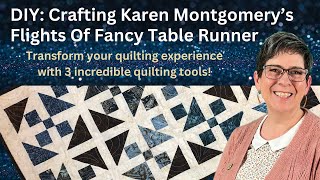 DIY Elegance: Crafting Karen Montgomery&#39;s Flights of Fancy Table Runner! - How To&#39;s Day