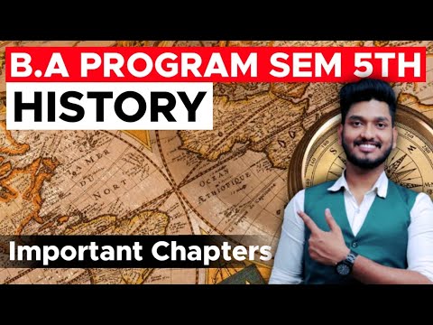 B.A Program Semester 5th History Issues in Twentieth Century World History -1 | Important Chapters