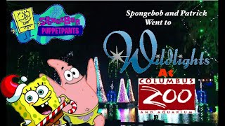 Spongebob Puppetpants | Spongebob and Patrick Went to Wildlights at Columbus Zoo
