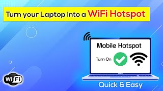 Turn Your Laptop into a WiFi HOTSPOT in Minutes screenshot 5