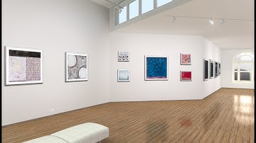 "Circling The Skies" - 3D Virtual Art Gallery Show by Richard Michael Glick