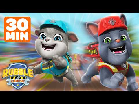 Charger & Motor Go ZOOM and BOOM! | Rubble & Crew