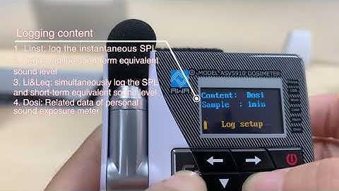 ASV5910+ Noise Dosimeter Introduction | Occupational safety | Hearing protection