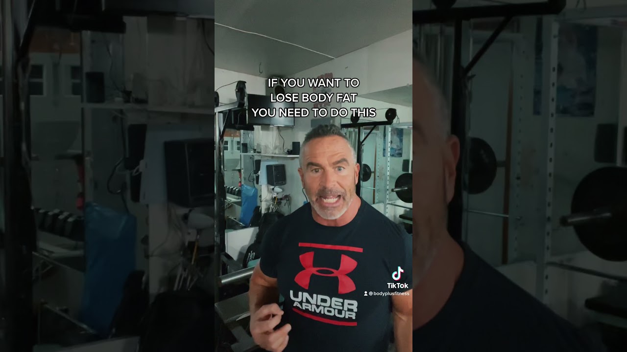 If you want to lose body fat this is how!!!