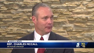 House Speaker Charles McCall discusses ongoing legislative session