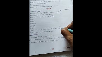 First midterm important Q & A 12th computer science chapter-7 Python functions