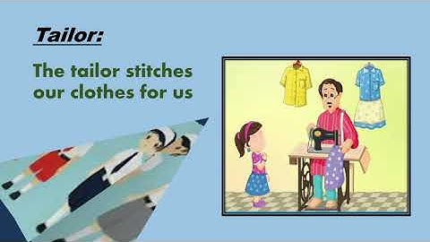 CBSE GRADE 2 EVS CH 5 PEOPLE WHO HELP US PART 2