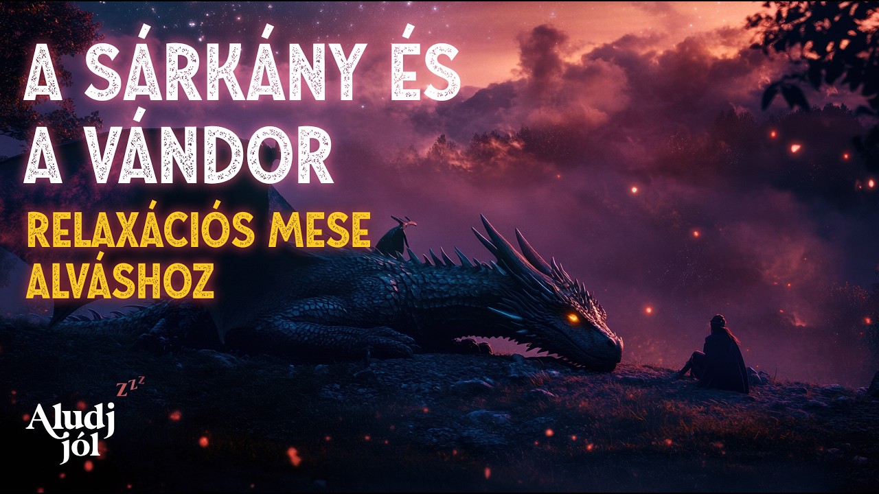 🧘🏽 Mese felnőtteknek, nyugodt mély hangú mesélővel  😴 A Sárkány és a Vándor