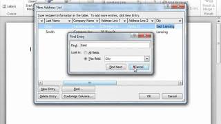 Word 2010 Tutorial Creating a Data Source Microsoft Training Lesson 18.3
