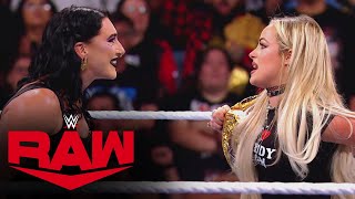 Rhea Ripley And Liv Morgan Set The Scene For Raw On Netflix Premiere Raw Highlights, Dec. 30, 2024