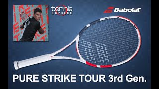 Babolat Pure Strike Tour 3rd Gen Tennis Racquet Review | Tennis Express