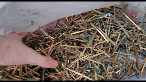 1kg ram gold fingers recovery and refine