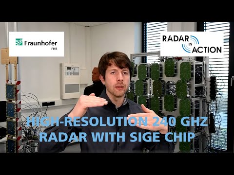 »Radar in Action« High-resolution 240 GHz radar with SiGe chip