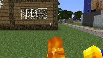 Minecraft-How to Make a Machine Gun Flamethrower in Vanilla Minecraft