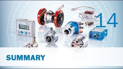 Additional Encoder Functions Part (14/14) Summary | SICK AG