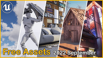 5 Assets แจกฟรีประจำเดือน กันยายน 2022 - Unreal Engine