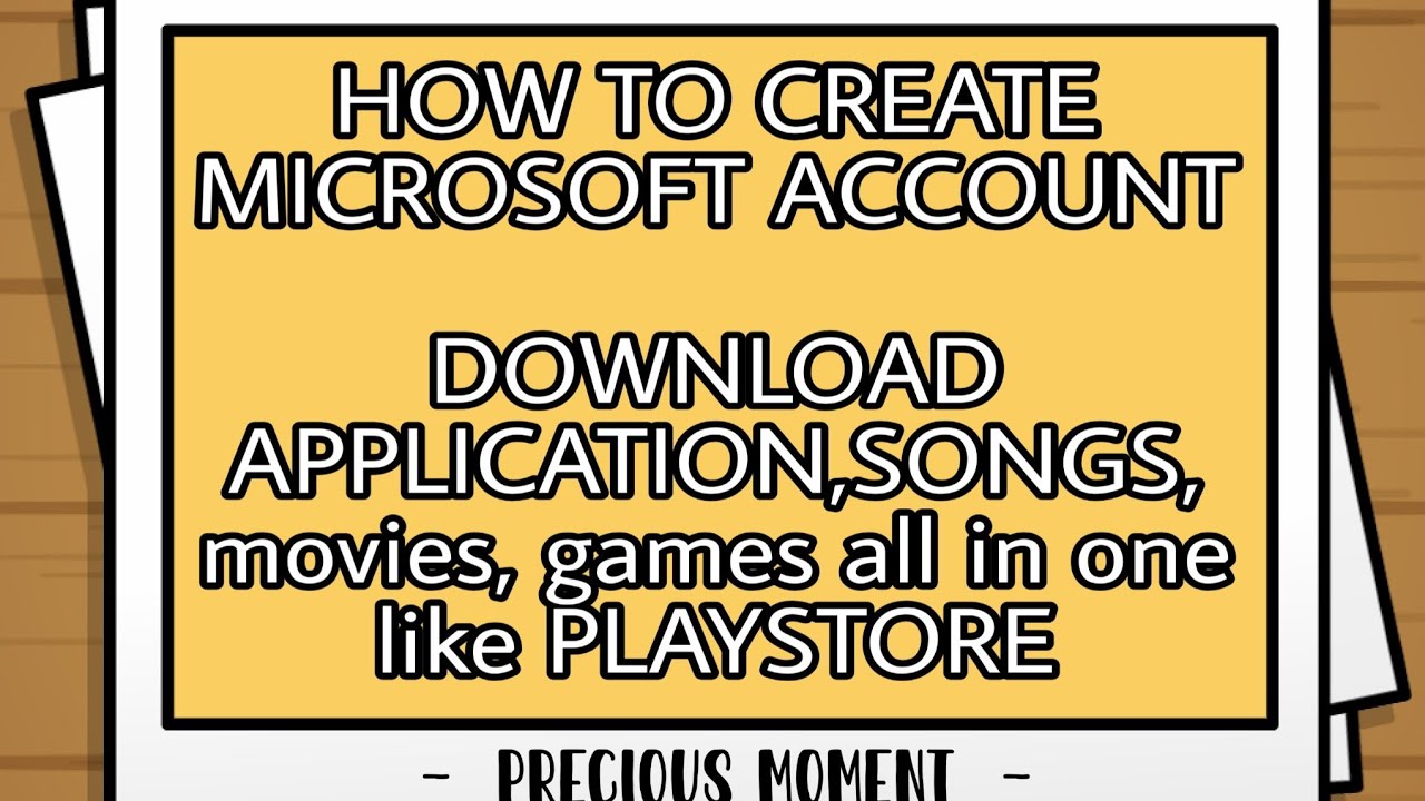 How To Create Microsoft Account Free 2020 Create Microsoft Account On Windows 8 8 1 10 2020 