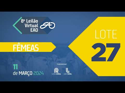 LOTE 27   EAO B2619