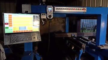 APC1200 Plasma oxyfuel coping machine