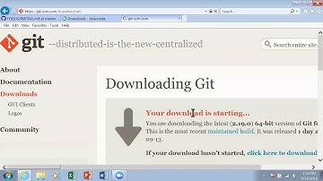 Py2 FOQUS Installation - Part 2 - Install Git Client