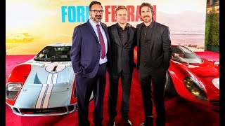 Ford v ferrari red carpet premier in hollywood 11/4/19. the #198 cobra
is my car wrapped back to feb 1963 race livery - as it looked when
father (dave...