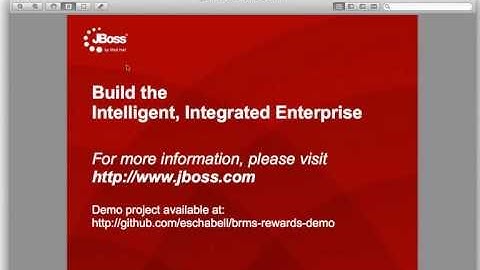 JBoss BRMS BPM Rewards Approval Demo