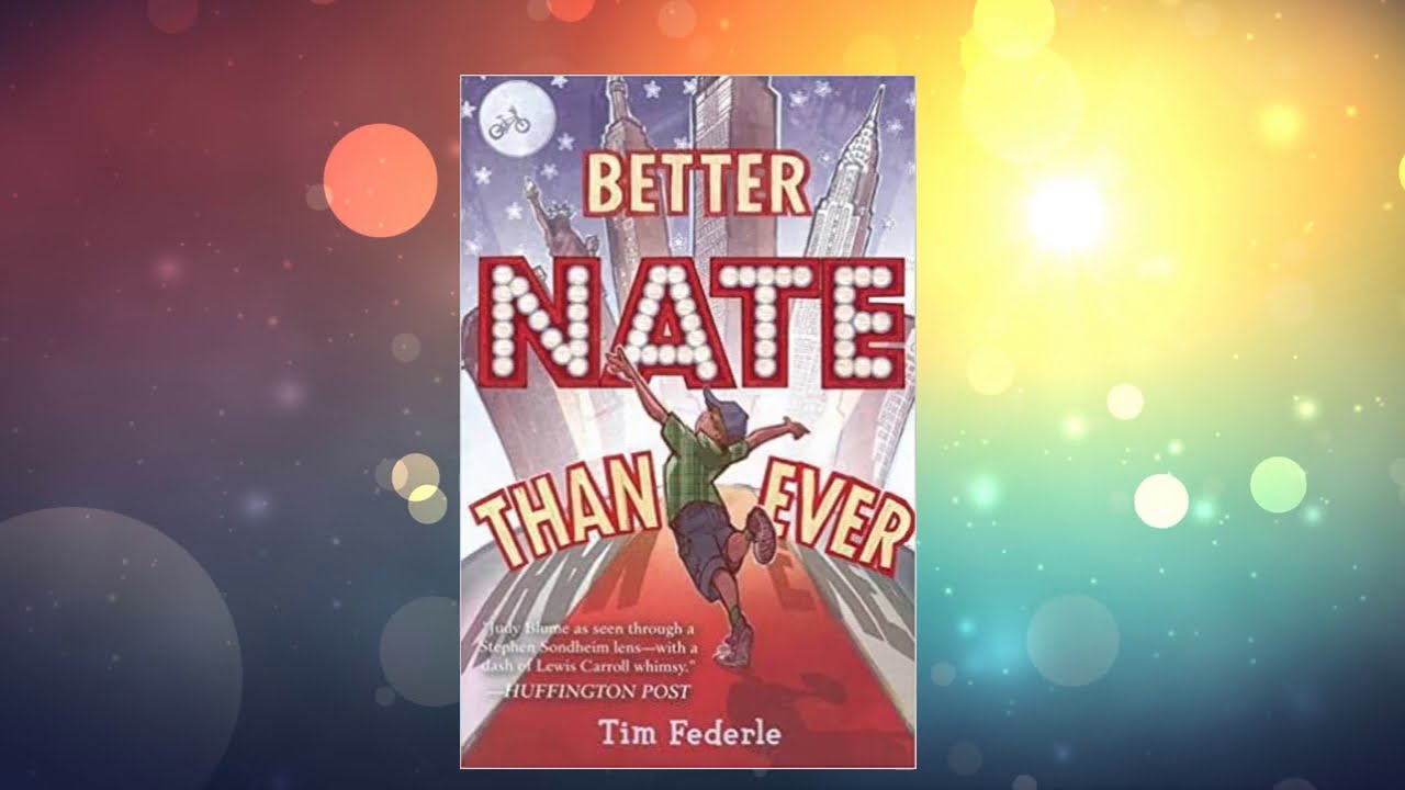 Better Nate Than Ever by Tim Federle | Book Trailer - YouTube