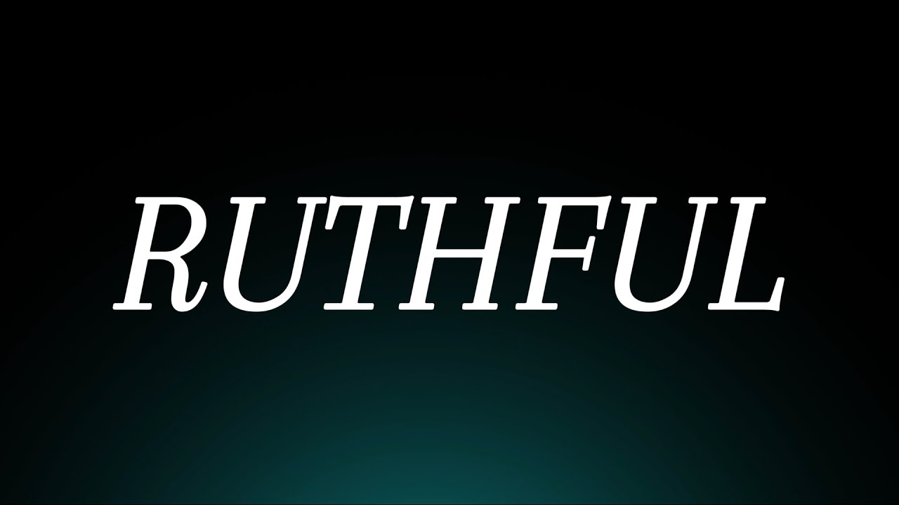Learn How to Pronounce 'Ruthful'! Correctly - YouTube