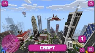 Big City Craft Modern City Build&Craft [Minecraft PE City Map] Android Gameplay screenshot 3