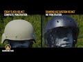 Diamond Age Bastion Helmet vs. M855 and SS190.  Rifle-rated combat helmet.