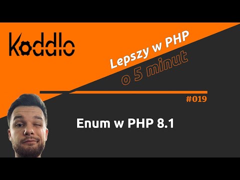 Enum w PHP 8.1 - Lepszy w PHP o 5 minut #019