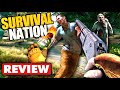 Survival nation review on quest 2  online vr rpg open world survival
