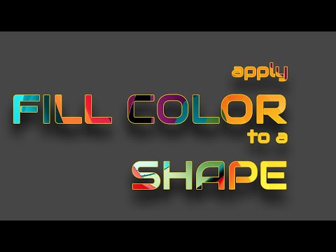 apply powerpoint shape fill color