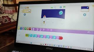 Scratch Jr Flying Rocket project