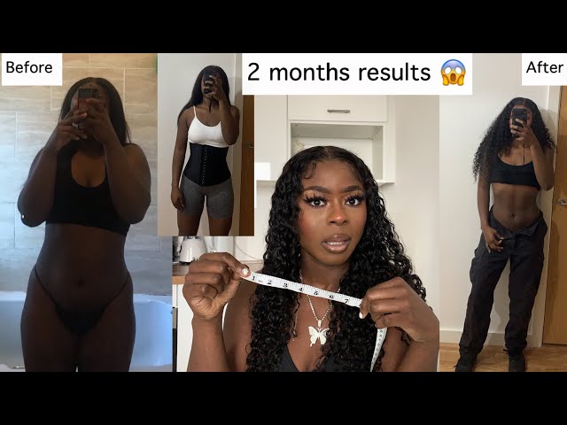 Waist trainer 2 month results - before and after with pictures