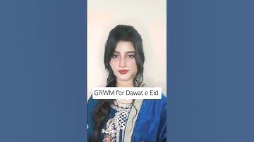 ✨GRWM for Dawat✨ #grwm #dawat #desi #makeup #shorts #fyp #trending