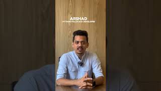 Celebrity 🌟Arshad's Journey as Python Full stack developer: Unveiling the Career Path #ytshorts #education Net Worth
