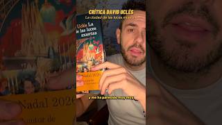 Crítica novela DAVID UCLÉS La ciudad de las luces muertas