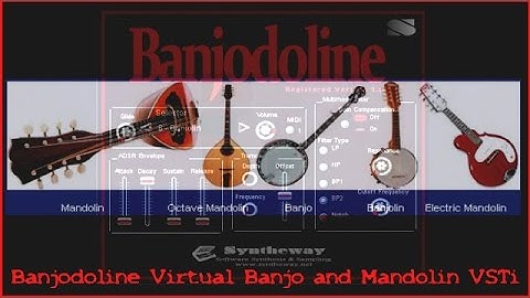 Cindy, Cindy (Trad American Folk) Banjodoline Virtual Banjo & Mandolin VST VST3 AU EXS24 KONTAKT nki