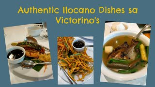 MGA MANONG AT MANANG KAIN NA SA VICTORINO'S RESTAURANT // AUTHENTIC ILOCANO //  SHERILLEEN CRUZ