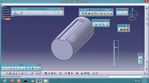 Muff coupling in CATIA