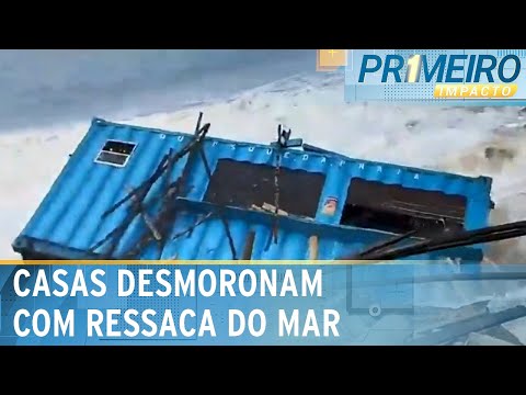 Video ressaca-do-mar-derruba-casas-em-praia-de-macae-rj-primeiro-impacto-20-05-24