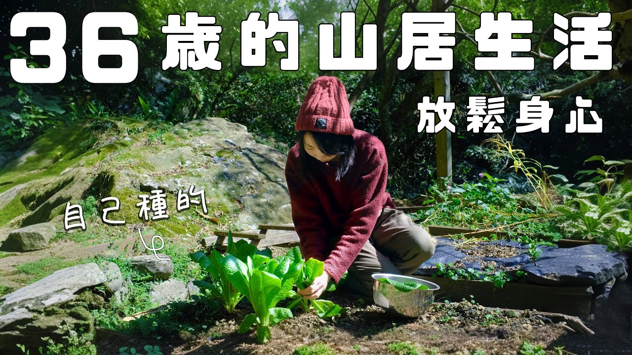 療癒身心的山居生活｜擁抱自然魅力：種菜、燒柴、山泉水咖啡 🌱 😊