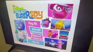 The Backyardigans: Super Secret Super Spy 2007 DVD Menu Walkthrough