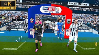 PES 2021 Ultra Realism Graphics Mod | West Brom vs Southampton Play Off 1st Leg | PES 2024 Patch|