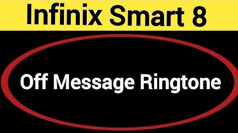 How to turn off message ringtone, Infinix Smart 8 me message sound band kaise karen, message problem